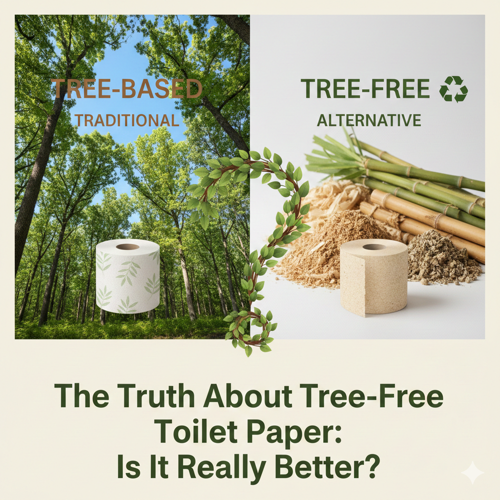 Tree-free toilet paper