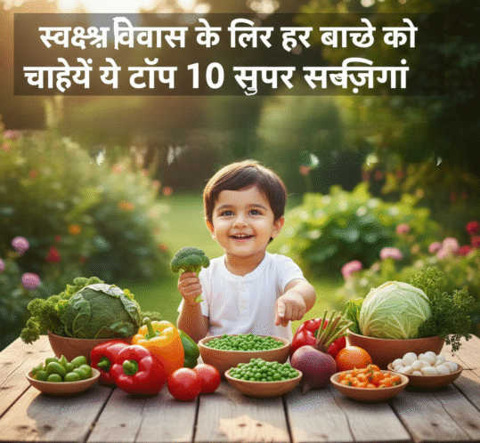 स्वस्थ विकास के लिए हर बच्चे को चाहिए ये टॉप 10 सुपर सब्जियां